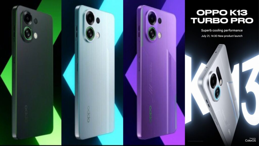 Oppo K13 Turbo Series: Gaming Phones with Active Cooling
