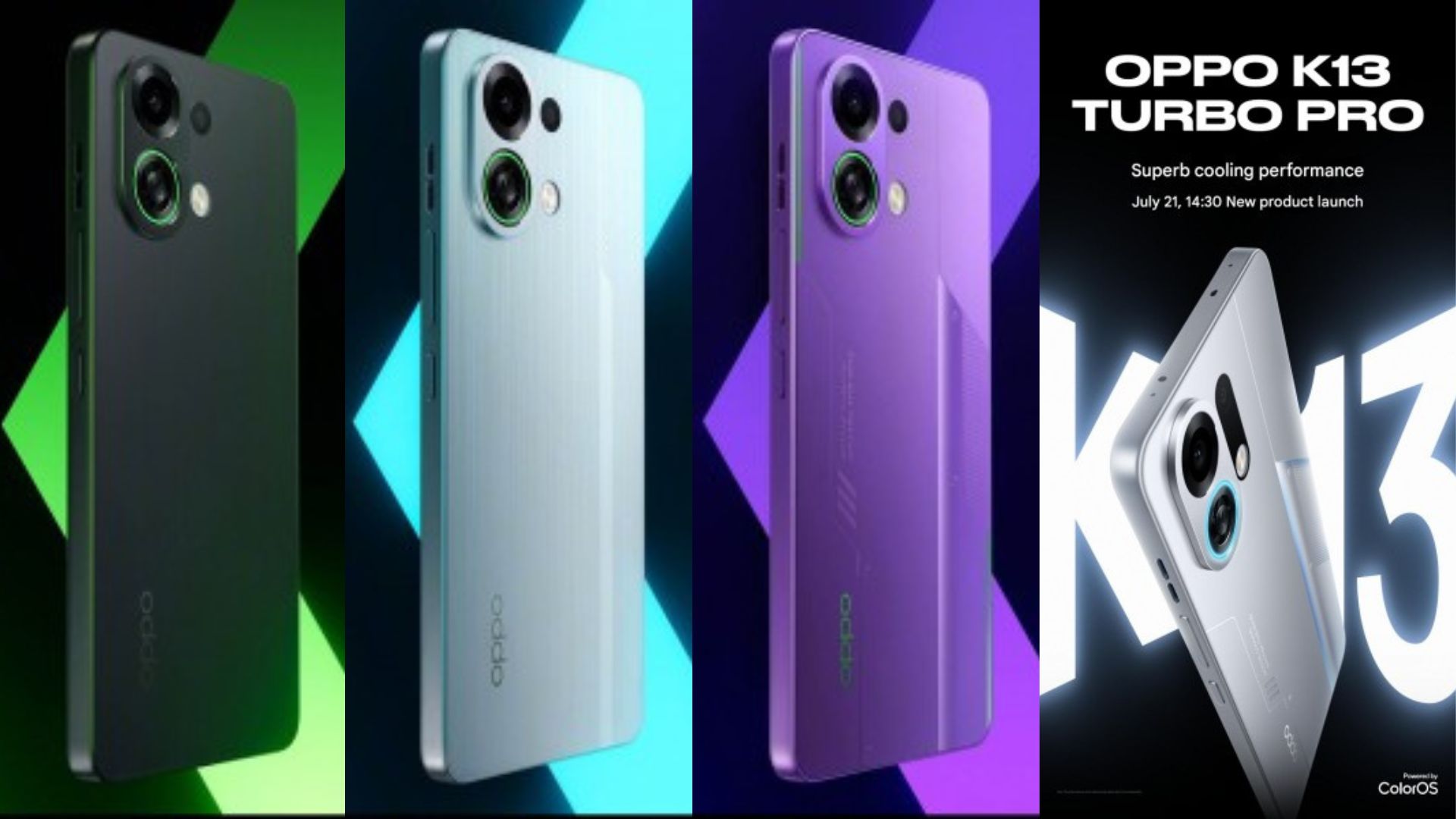 Oppo K13 Turbo Series: Gaming Phones with Active Cooling