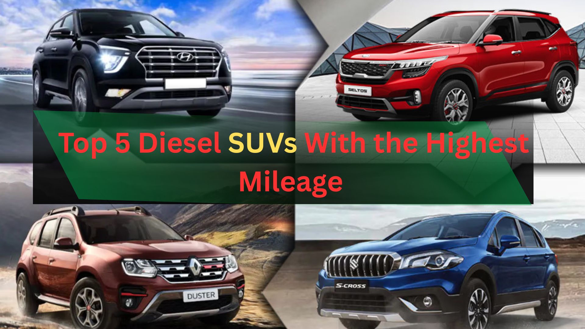 Top 5 Diesel SUVs With the Highest Mileage Under ₹25 Lakh in India